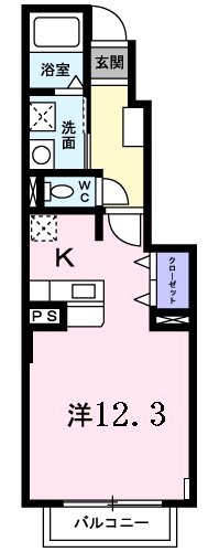 ミルト メゾンの間取り