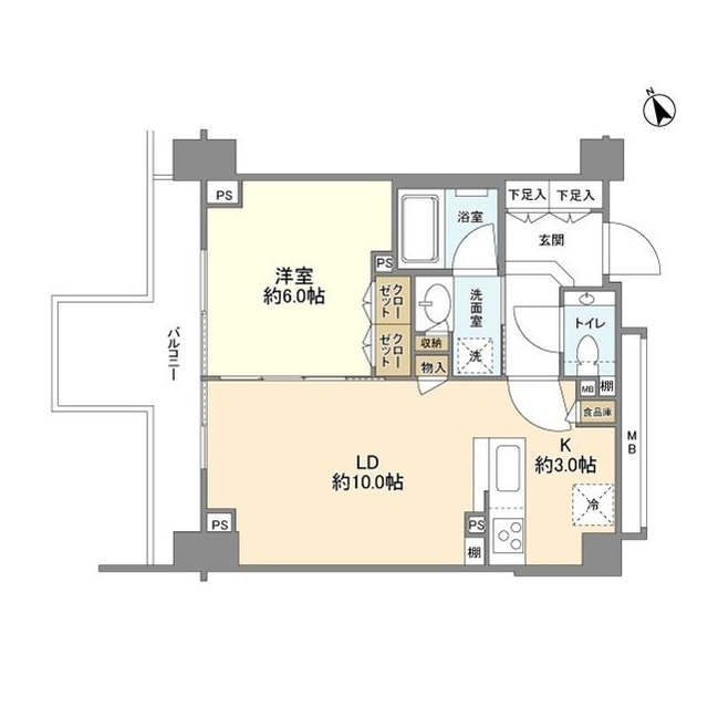 シティハウス二子玉川の間取り