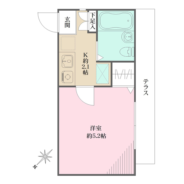 コメット砧の間取り