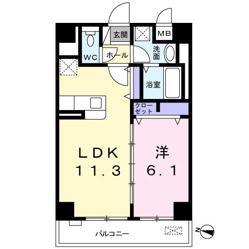 Forest三軒茶屋の間取り