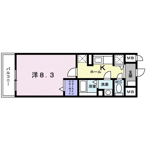 リヴィエール・ミヤの間取り