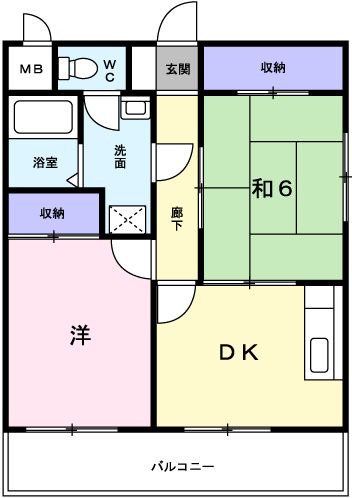 ガーデンヒルズ白糸の間取り