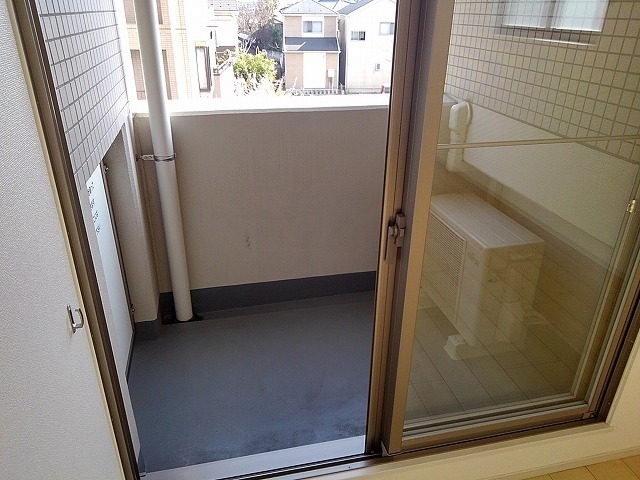 12/24 バルコニー