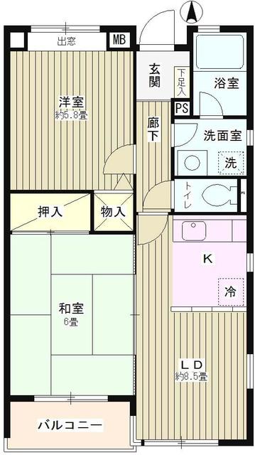 メゾンさくらの間取り