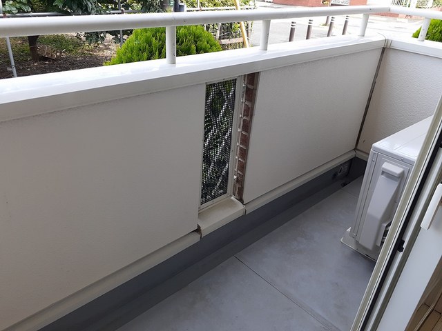 12/23 バルコニー