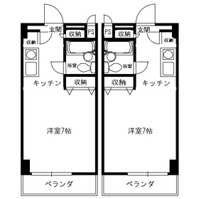 第7植村ビルの間取り