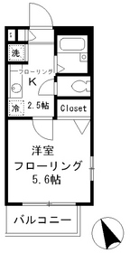 エストゥディオの間取り