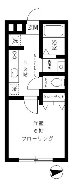 カーサ碑文谷の間取り