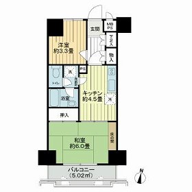 ライオンズプラザ池尻大橋の間取り