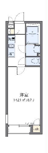 クレイノ親明閣の間取り