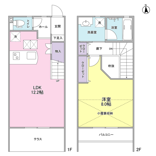 フェリーチェの間取り