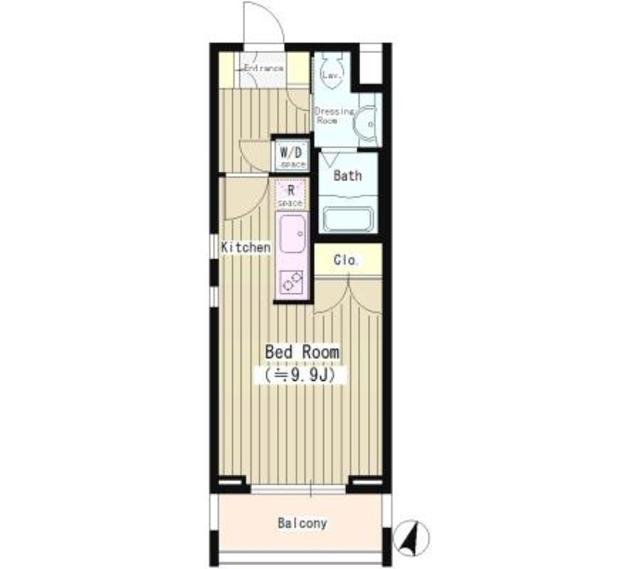 フォーフロントの間取り