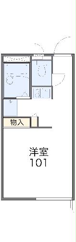レオパレスエストーディオの間取り