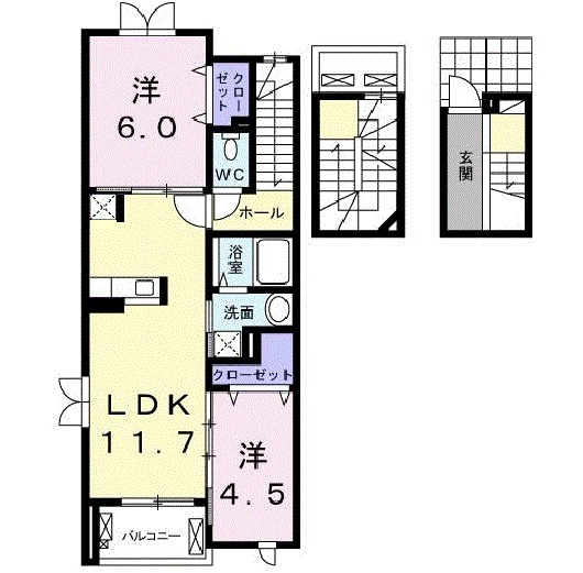 セレノカーサの間取り