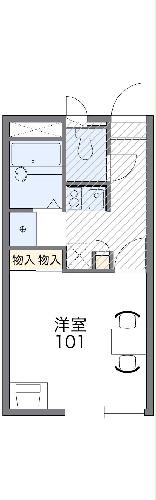 頭陀寺町の完工年月(2008年7月)築の賃貸アパートの間取り