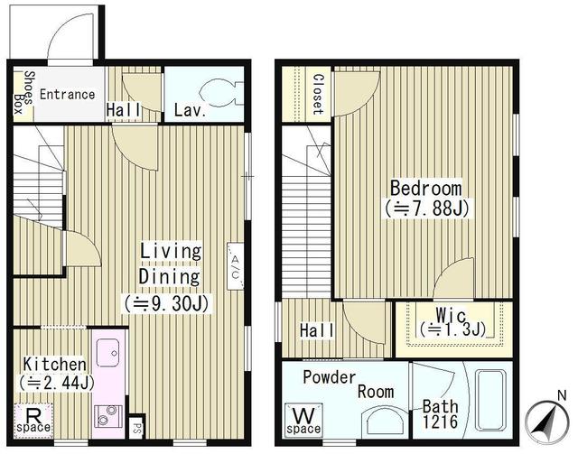 ファレール参宮橋の間取り
