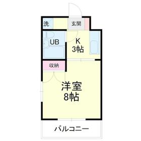 アパルト-ノインの間取り