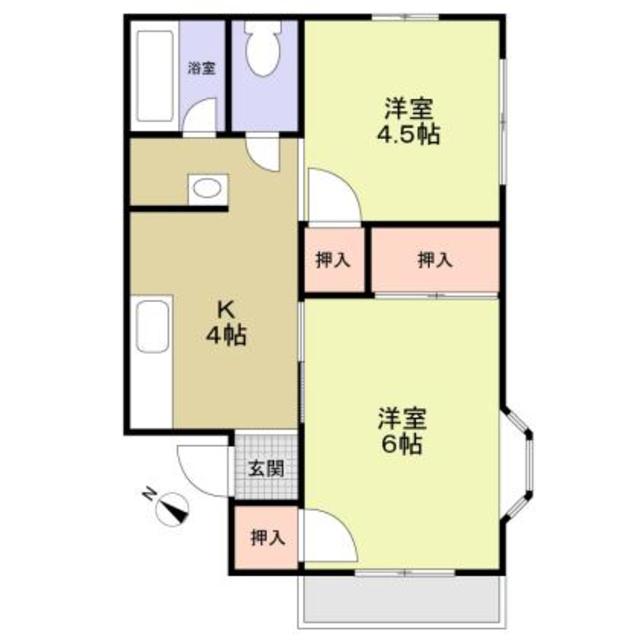 ハイムルミエールの間取り