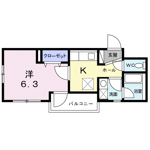 シャンベルテの間取り