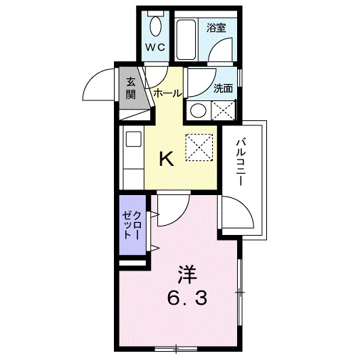 シャンベルテの間取り