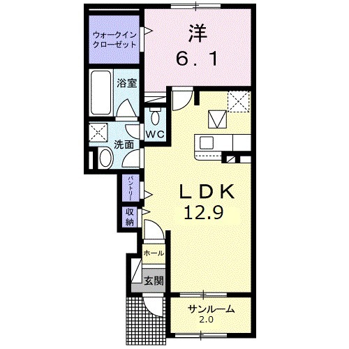 フェアリーズ ヒル Ⅱの間取り