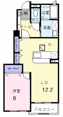 ネオレジデンスの間取り