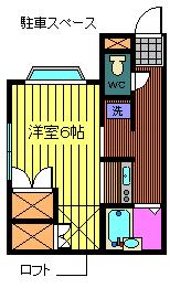 Barn明日香の間取り