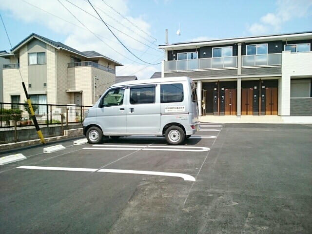 2/8 駐車場