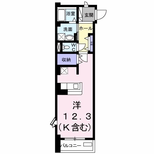 メゾンド﨔の間取り