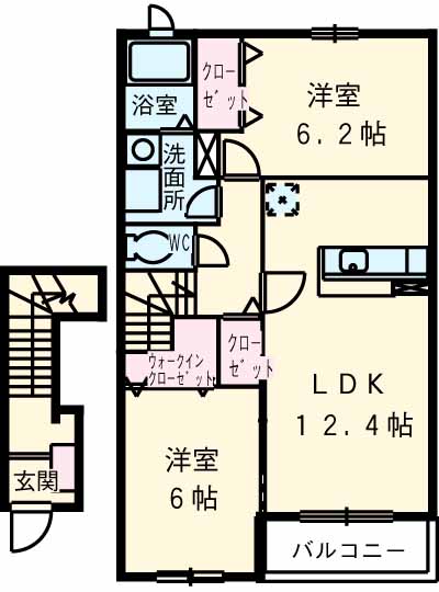 ポラリスの間取り