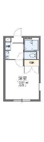 レオパレスCOSMOSの間取り