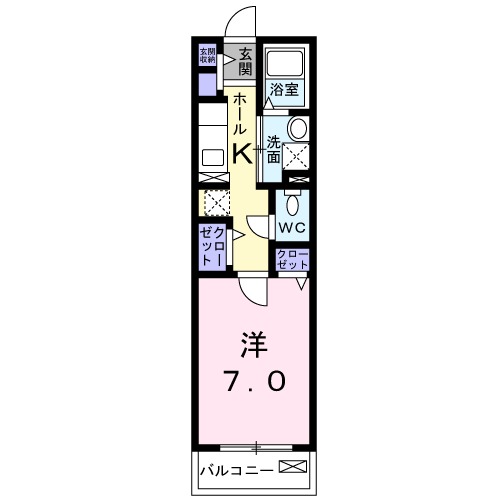 ルッチェ北山の間取り