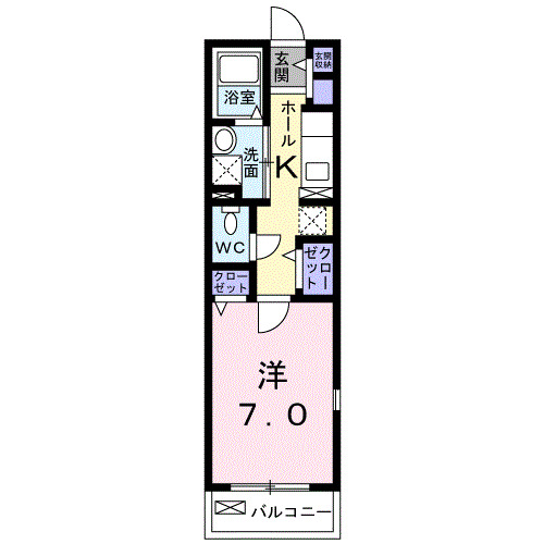 ルッチェ北山の間取り