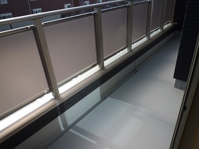 12/21 バルコニー