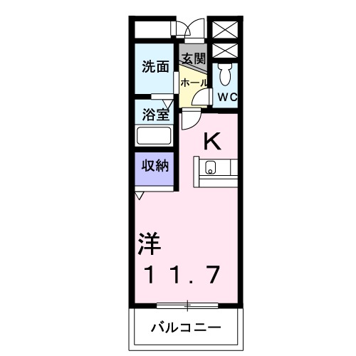 セイクリッドの間取り