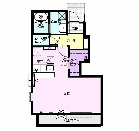 エスポワールYSの間取り