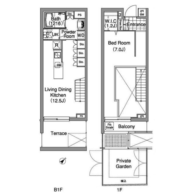 コンフォリア早稲田の間取り
