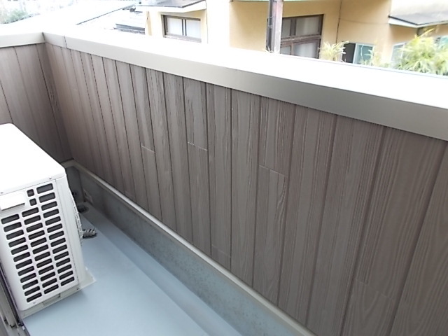 11/24 バルコニー