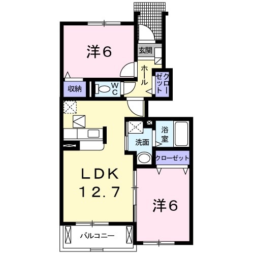 ベル・レベッカの間取り