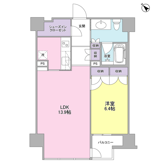 フォレストタウン参宮橋の間取り