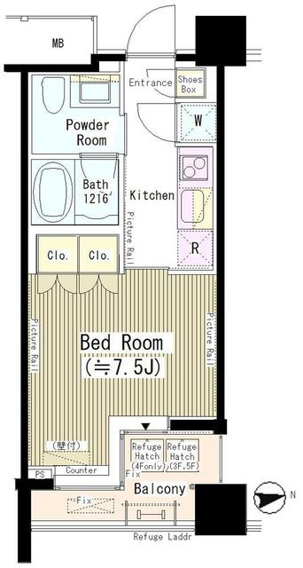 22/22 間取