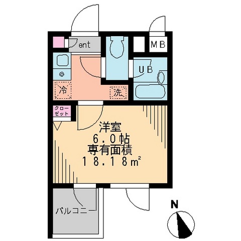 バーミープレイス高円寺の間取り