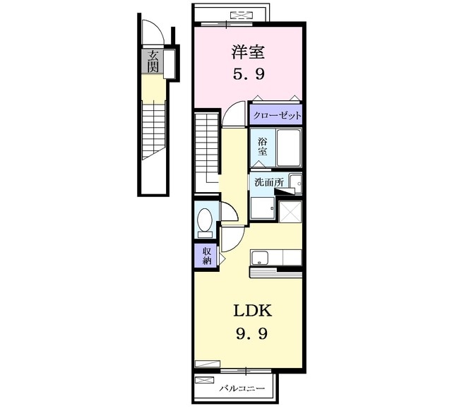プラシードの間取り