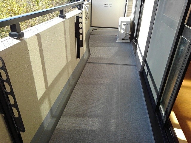 12/24 バルコニー