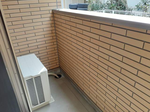 12/18 バルコニー