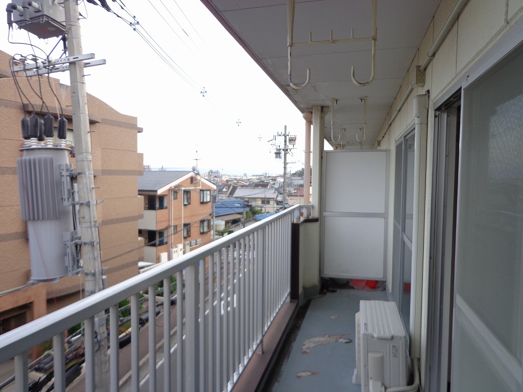 8/21 バルコニー