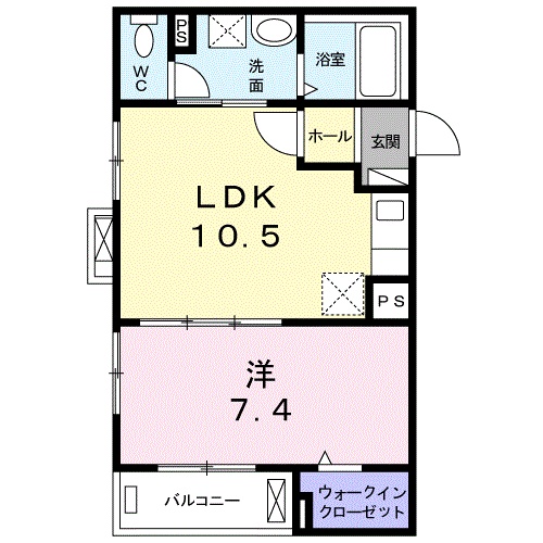 サザンクロス　サウスの間取り
