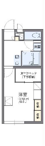 レオパレス琴の間取り