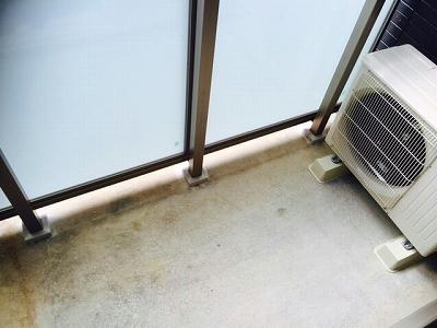 4/21 バルコニー