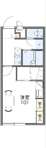 レオパレスAVANCEの間取り